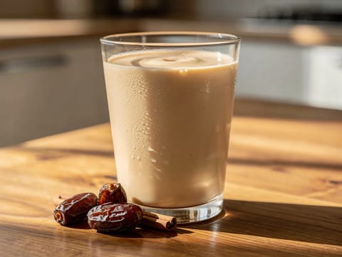 Batido de dátiles (inspiración marroquí)
