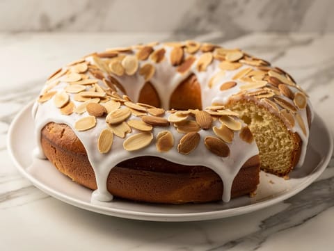 Easter Rosca (Słodkie pieczywo w kształcie pierścienia z pomarańczą i wanilią) Easter Rosca (Słodkie pieczywo w kształcie pierścienia z pomarańczą i wanilią)