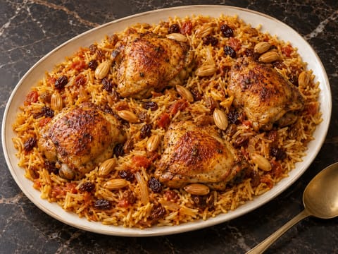 Kabsa (egytálas csirke és rizs) Kabsa (egytálas csirke és rizs)