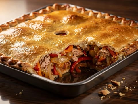 Empanada Gallega de Atún (galicyjska empanada z tuńczykiem)