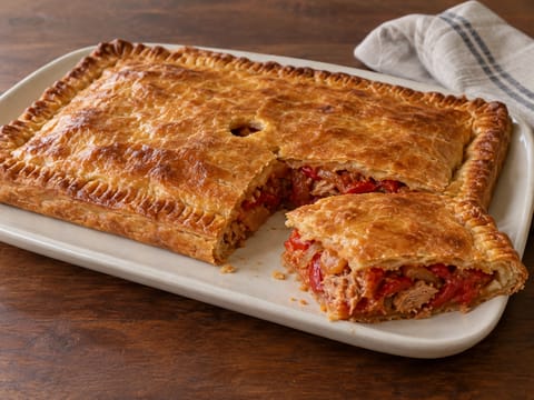 Empanada Gallega (tonhalas-paprikás pite) Empanada Gallega (tonhalas-paprikás pite)