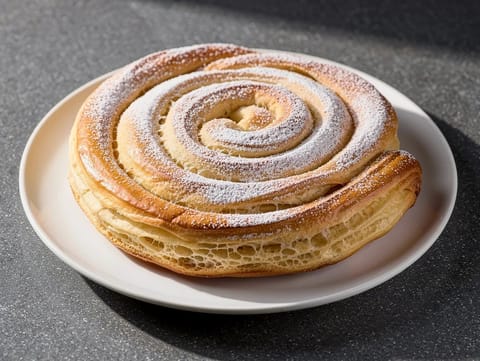 Ensaimada (patiserie dulce spiralată din Mallorca)