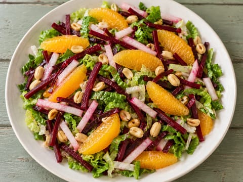 Ensalada de Nochebuena (Julaften-salat med rødbete, appelsin og jícama)