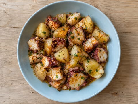 Ensalada de Pulpo a la Gallega (Octopus and Potato Salad)