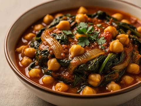 Espinacas con Garbanzos (spanyol spenótos csicseriborsó-ragu) Espinacas con Garbanzos (spanyol spenótos csicseriborsó-ragu)