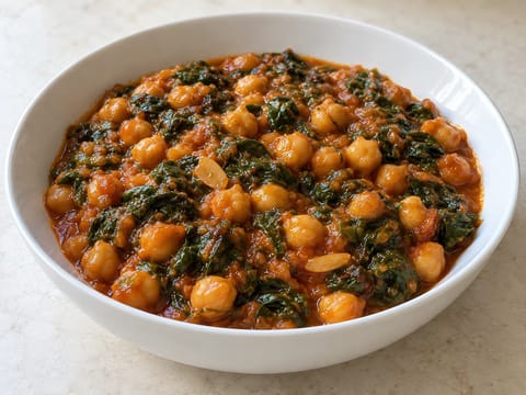 Espinacas con Garbanzos Sevillanas (sevillský špenát s cizrnou) Espinacas con Garbanzos Sevillanas (sevillský špenát s cizrnou)