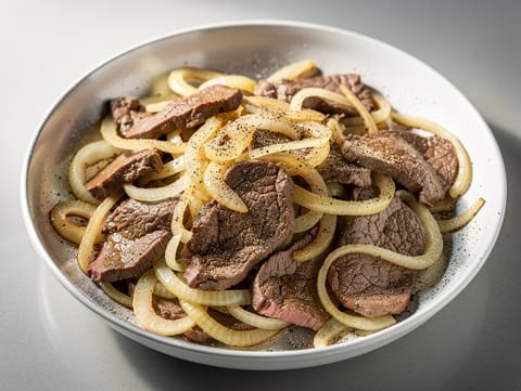 Fegato alla Veneziana (Venetian Liver with Onions)