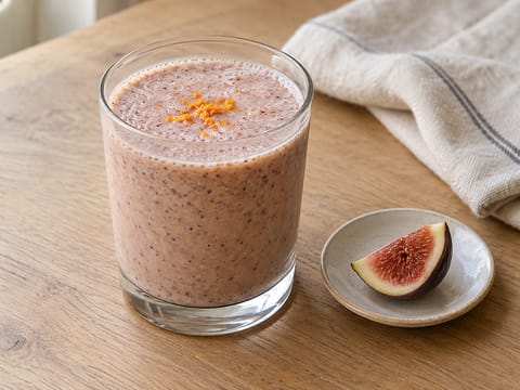 İncirli Portakallı Smoothie