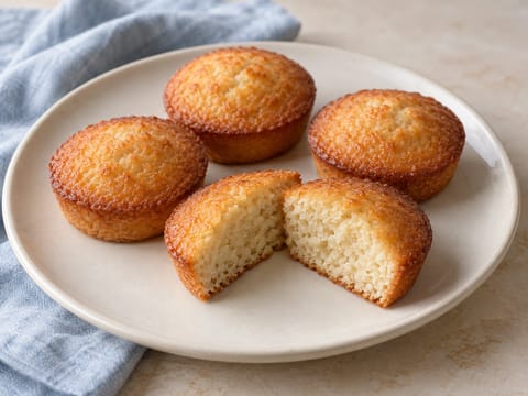 Financiers aux Amandes (Franse amandelcakejes)