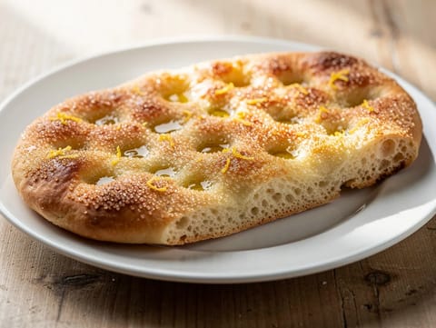 Focaccia Dolce alla Genovese (focaccia genovese dolce)