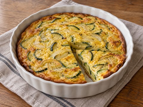 Frittata al Forno con Zucchine (pečená cuketová frittata)