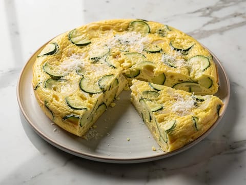 Frittata di Zucchine (italská cuketová frittata) Frittata di Zucchine (italská cuketová frittata)