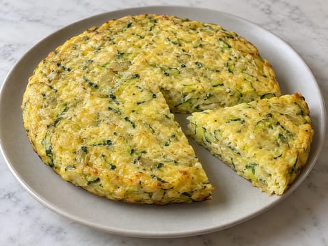 Frittata di Zucchine (frittata italiană cu dovlecei) Frittata di Zucchine (frittata italiană cu dovlecei)