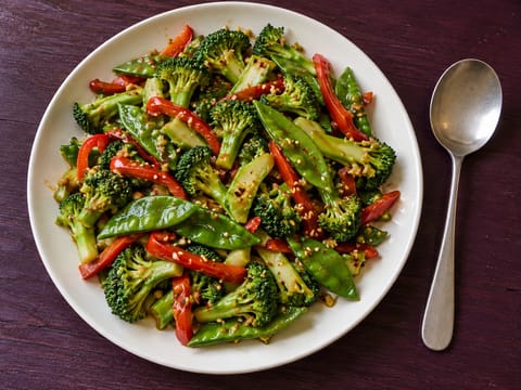 Fúziós zöldséges stir-fry Fúziós zöldséges stir-fry
