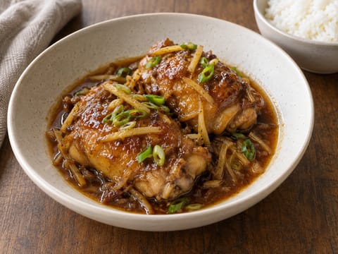 Gà Kho Gừng (kuře dušené se zázvorem)