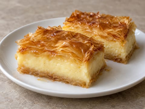 Galaktoboureko (γαλακτομπούρεκο) Galaktoboureko (γαλακτομπούρεκο)