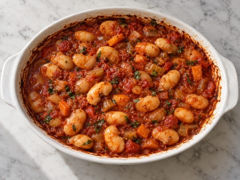 Gigantes Plaki (Greek Baked Giant Beans in Tomato Sauce) Gigantes Plaki (Greek Baked Giant Beans in Tomato Sauce)