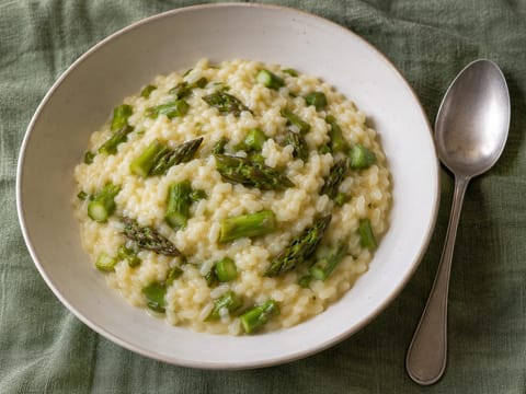 Glutenvrije Risotto con Asparagi (aspergerisotto)
