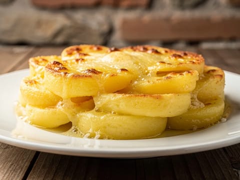 Gnocchi alla Romana (zapečené krupicové noky) Gnocchi alla Romana (zapečené krupicové noky)