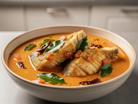Goansk fiskecurry (Xitti Kodi) Goansk fiskecurry (Xitti Kodi)