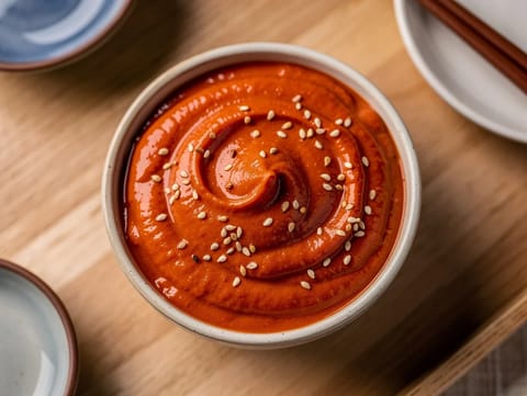 Salsa dip maionese al gochujang