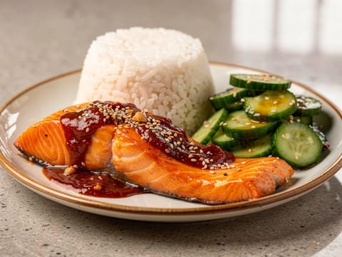 Gochujang Soslu Somon