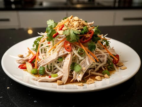 Goi Ga (koolsalade met kip) Goi Ga (koolsalade met kip)