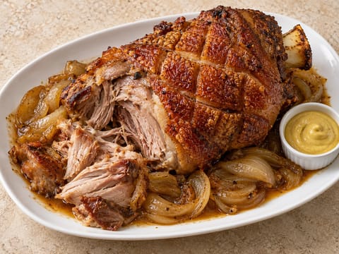Golonka Pieczona (stinco di maiale arrosto polacco) Golonka Pieczona (stinco di maiale arrosto polacco)