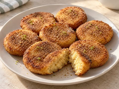 Gorditas de Azúcar (søte, friterte masa-kaker) Gorditas de Azúcar (søte, friterte masa-kaker)