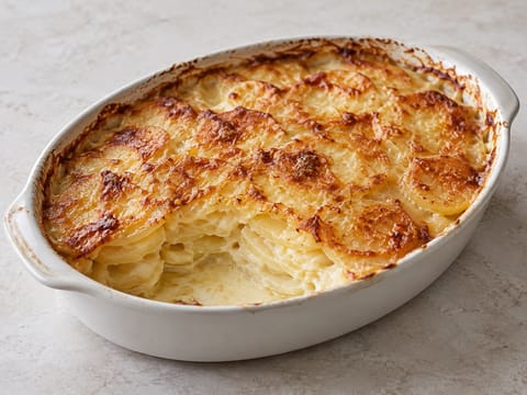 Gratin Dauphinois (francouzský bramborový gratin)