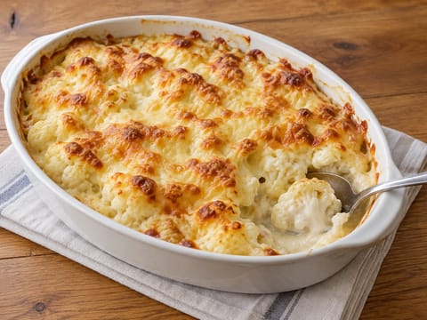 Gratin de chou-fleur (gratin de chou-fleur à la française) Gratin de chou-fleur (gratin de chou-fleur à la française)