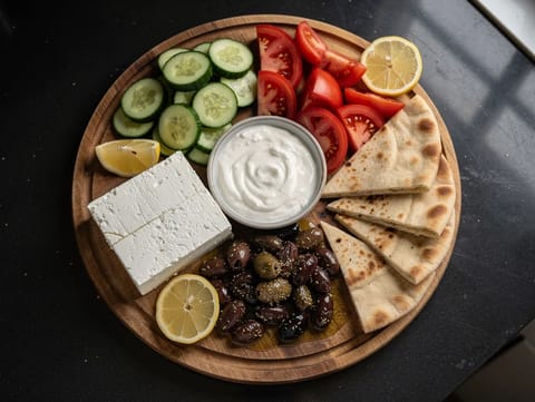 Greek Meze Platter (Çeşitli Küçük Tabaklar) Greek Meze Platter (Çeşitli Küçük Tabaklar)