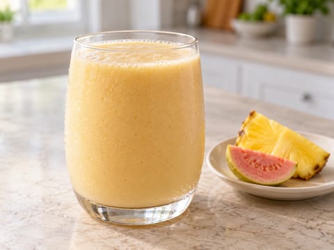 Smoothie z guawy i ananasa Smoothie z guawy i ananasa