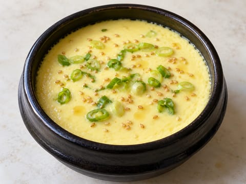 Gyeran Jjim (Korean Steamed Egg Custard) Gyeran Jjim (Korean Steamed Egg Custard)