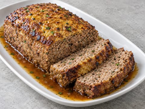 Hackbraten (polpettone tedesco con crosta di senape) Hackbraten (polpettone tedesco con crosta di senape)