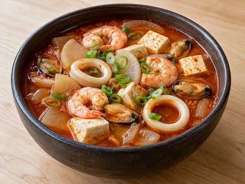 Haemul Tang (korealainen merenelävien hot pot)