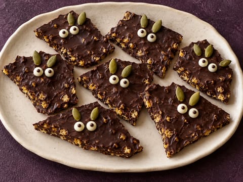 Halloween Honeycomb Monster Bark