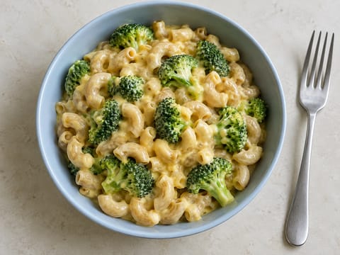 Kevennetty mac and cheese -kulho parsakaalilla Kevennetty mac and cheese -kulho parsakaalilla