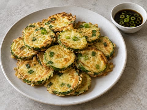 Hobak Jeon (clătite coreene cu dovlecel)