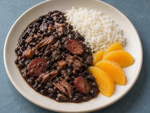 Holiday Feijoada (stoofpot van zwarte bonen en varkensvlees) Holiday Feijoada (stoofpot van zwarte bonen en varkensvlees)
