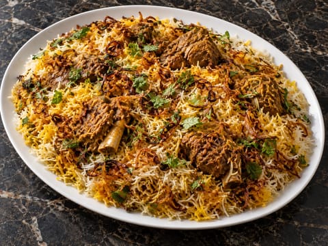 Hyderabadi-Style Lamb Biryani Hyderabadi-Style Lamb Biryani