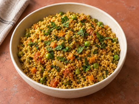 Millet Biryani Bowl (Kasza jaglana w stylu biryani z warzywami)