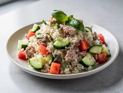 Insalata di Riso Estiva (olasz nyári rizssaláta tonhallal) Insalata di Riso Estiva (olasz nyári rizssaláta tonhallal)