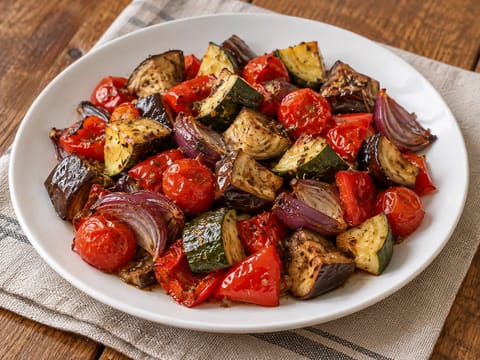 Italian Roasted Vegetable Traybake Italian Roasted Vegetable Traybake