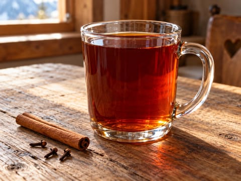 Jägertee (rum com especiarias e chá preto) Jägertee (rum com especiarias e chá preto)