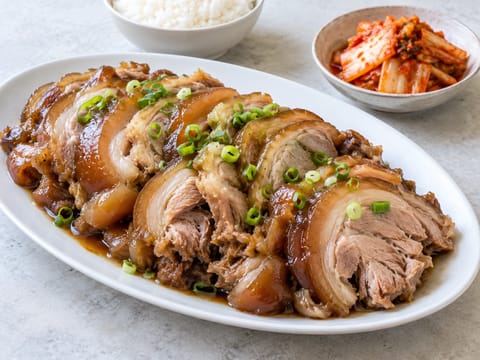 Jokbal (manitas de cerdo braseadas) Jokbal (manitas de cerdo braseadas)