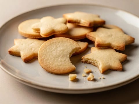 Nisse Cookies (nordyckie świąteczne ciasteczka z wanilią i kardamonem)