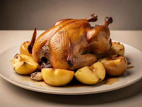 Kaczka Pieczona z Jabłkami (anatra arrosto polacca con mele) Kaczka Pieczona z Jabłkami (anatra arrosto polacca con mele)