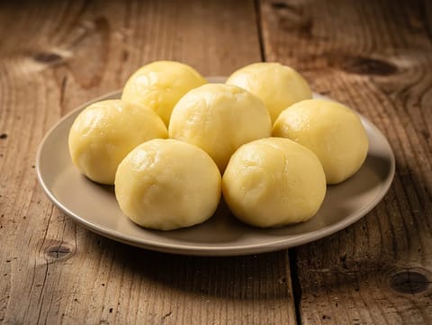 Kartoffelknödel (tyske kartoffelkløser) Kartoffelknödel (tyske kartoffelkløser)