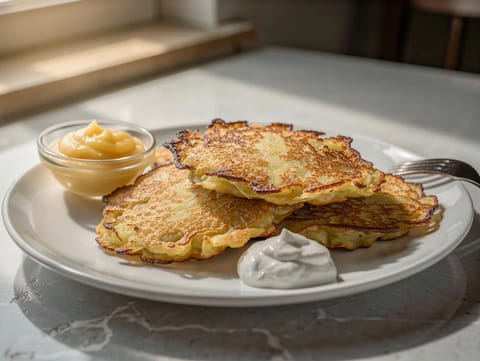Kartoffelpuffer (German Potato Pancakes) Kartoffelpuffer (German Potato Pancakes)